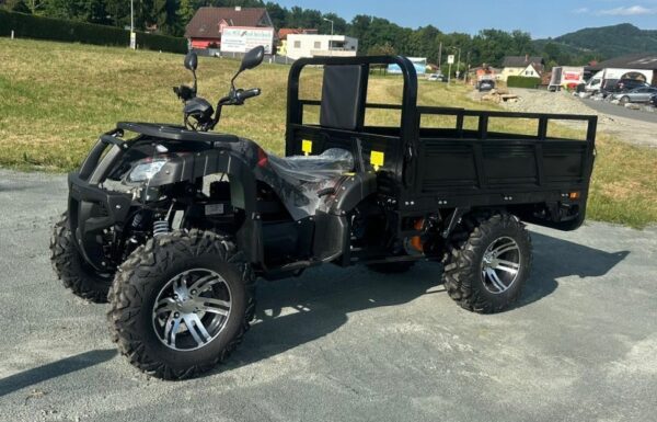 Elektro Lasten Quad Hummer HX XXL Pritsche /Kippbare Ladefläche – Bild 3